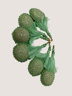 Floral Embroidered Decorative Tassel
