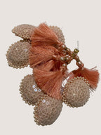 Floral Embroidered Decorative Tassel