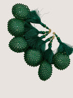 Floral Embroidered Decorative Tassel