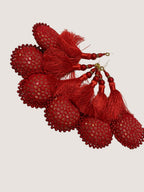 Floral Embroidered Decorative Tassel