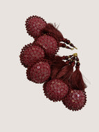 Floral Embroidered Decorative Tassel