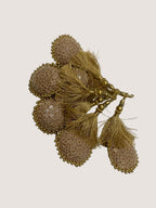 Floral Embroidered Decorative Tassel