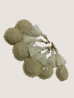 Floral Embroidered Decorative Tassel