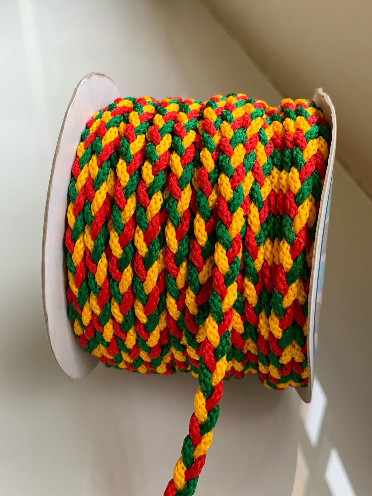 Multi-Colored Braided Craft Cord Spools