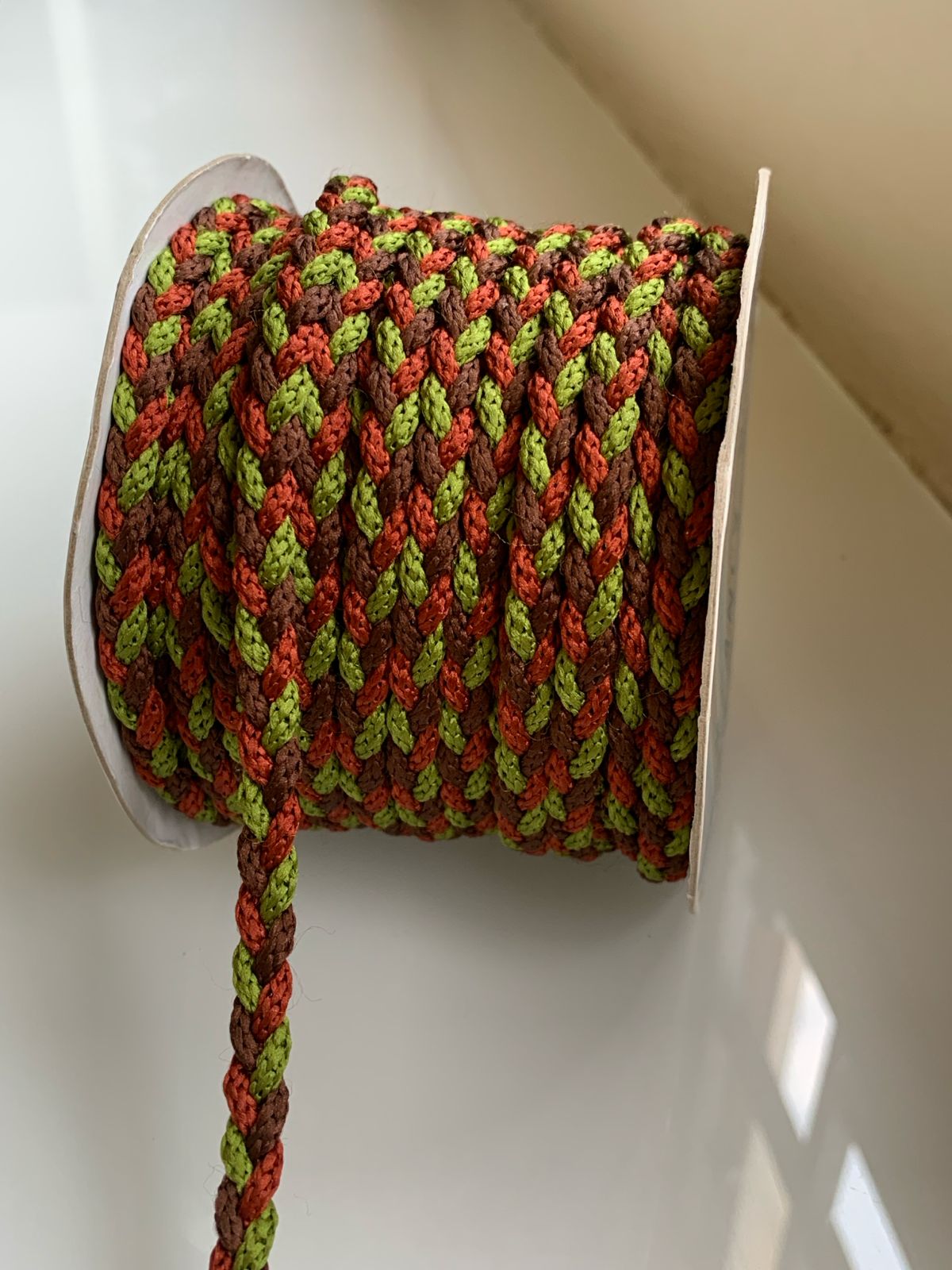 Multi-Colored Braided Craft Cord Spools