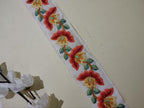 Floral Embroidered Lace Trim