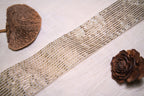 Metallic Grid Sequin Trim on Hard Tulle