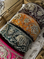 Royal Petal Border Lace