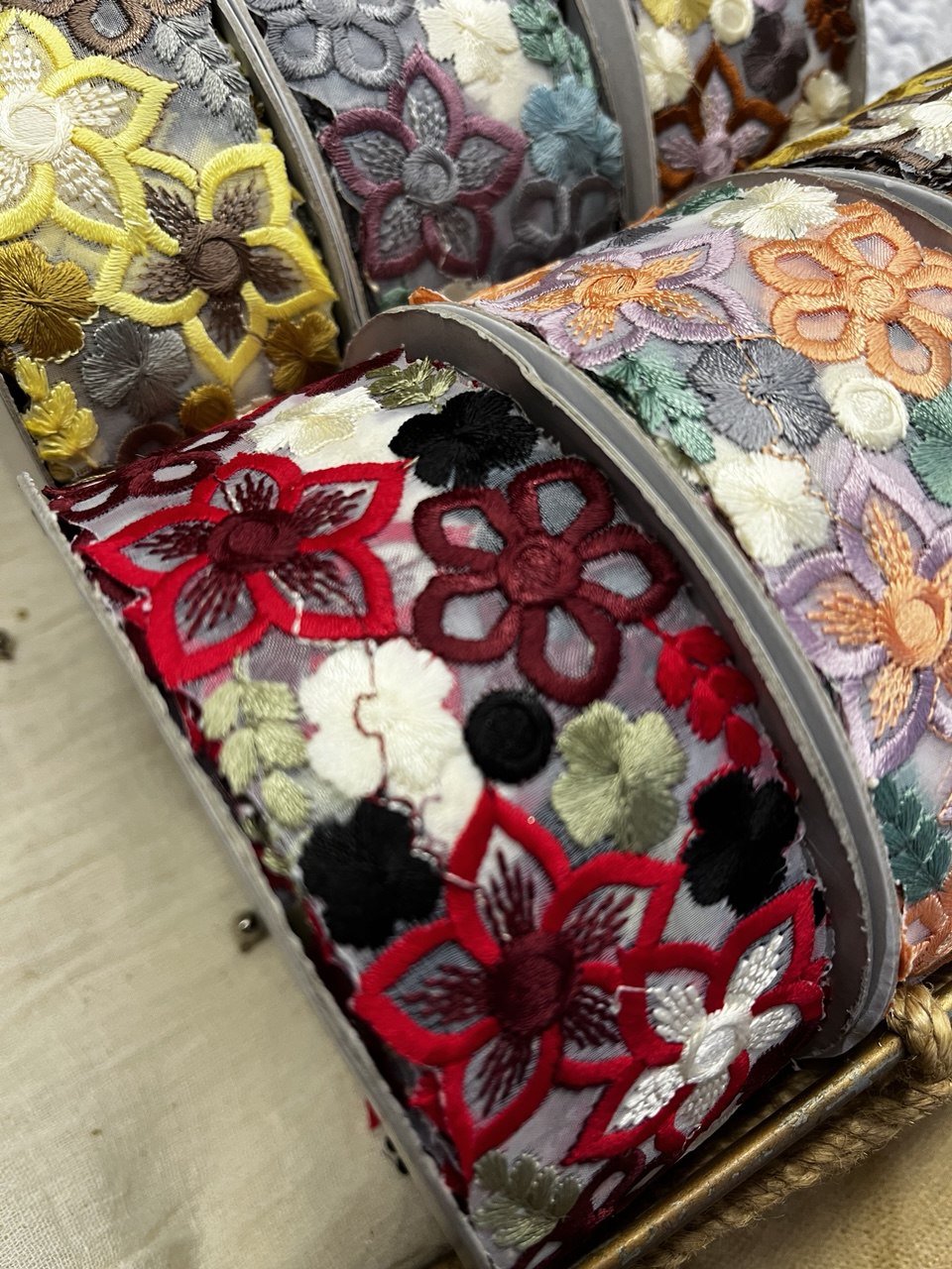 Floral Motif Trim