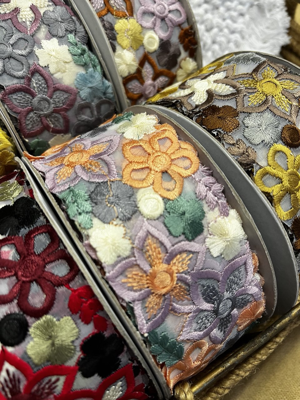 Floral Motif Trim