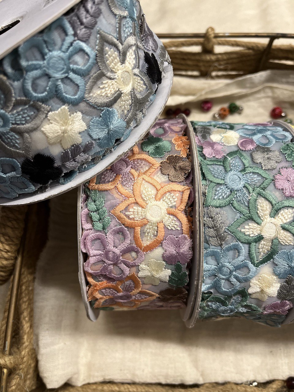 Floral Motif Trim