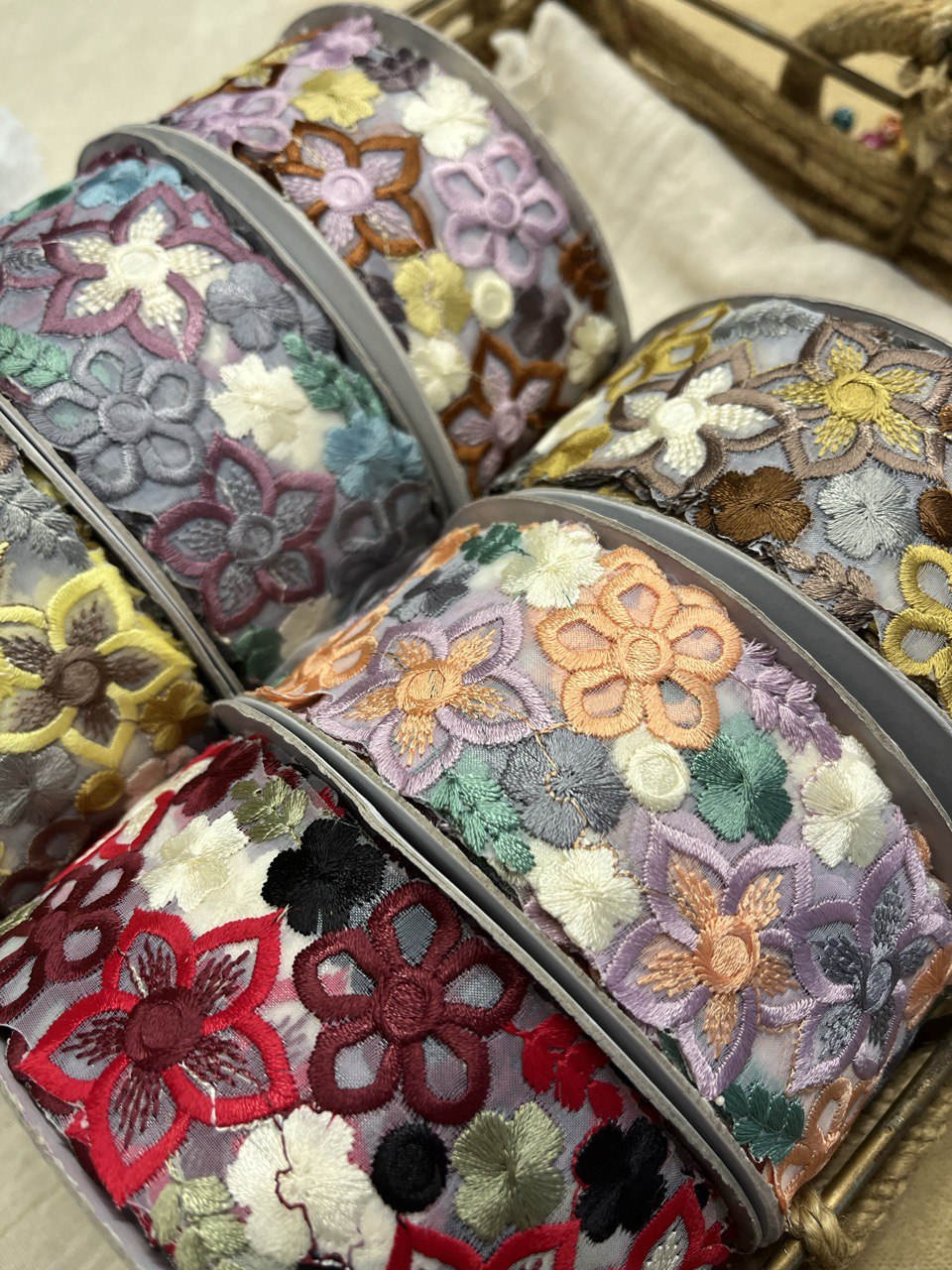 Floral Motif Trim