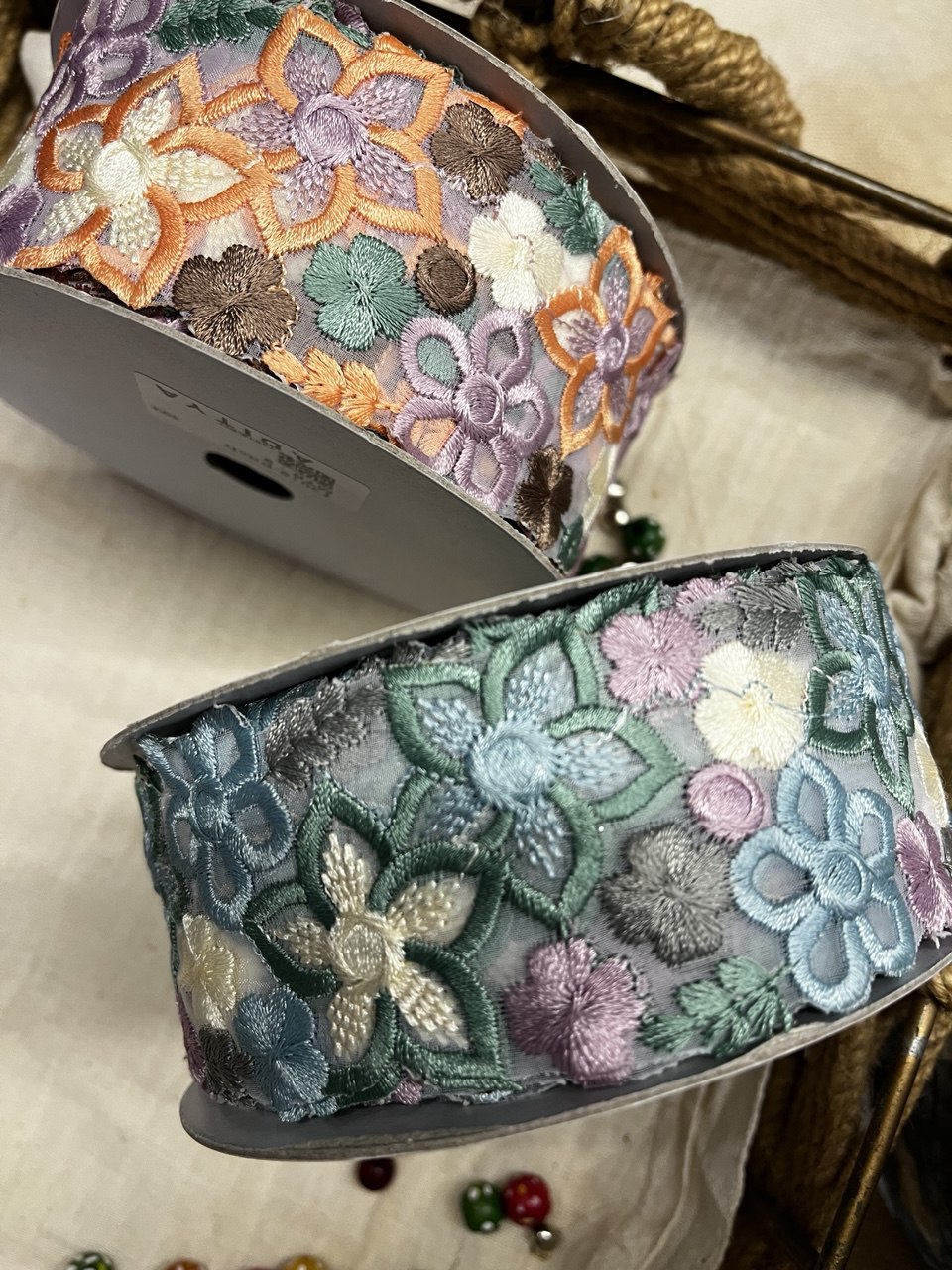 Floral Motif Trim