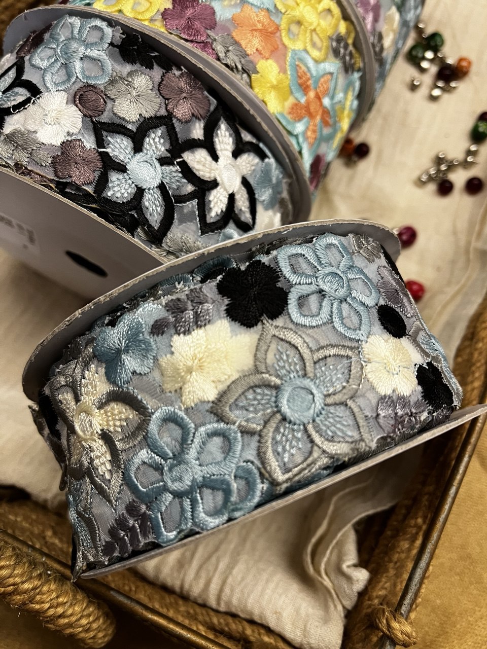 Floral Motif Trim