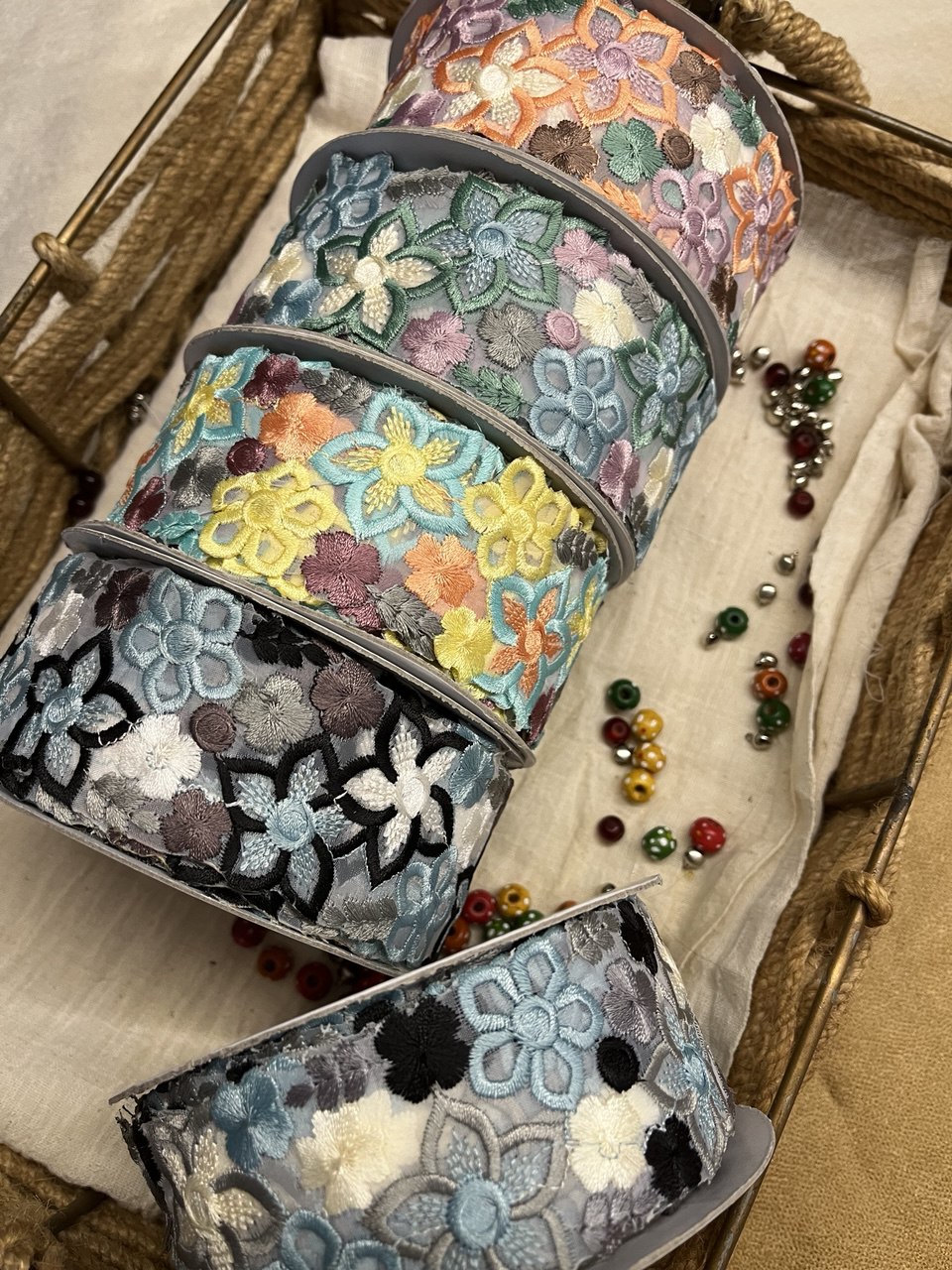 Floral Motif Trim