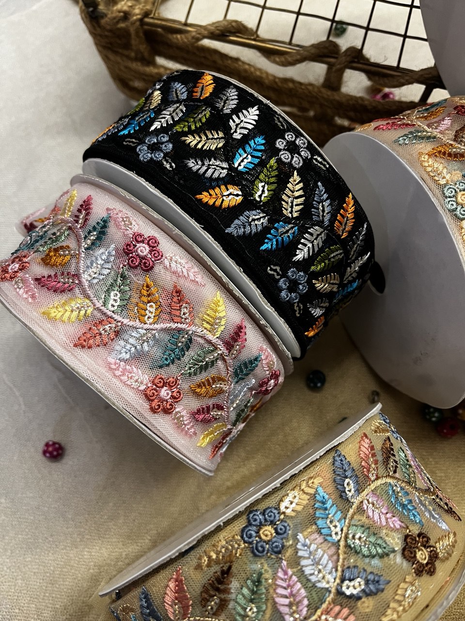 Floral Motif Trim