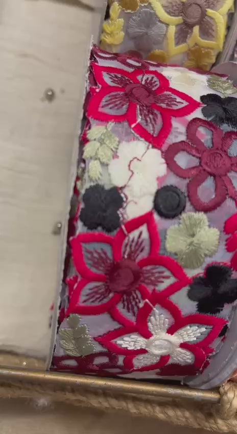 Floral Motif Trim